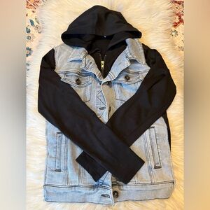 Tribal fusion style jean jacket